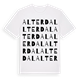 Alterdal ordlek t-shirt