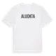 White t-shirt med Aluokta i Sverige t-shirt