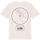 Vintage White t-shirt med Alvik t-shirt