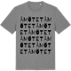 Mid Heather Gray t-shirt med Åmötet ordlek t-shirt