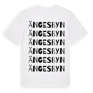 Ängesbyn ordlek t-shirt – ekologisk bomull t-shirt från Pinshirt