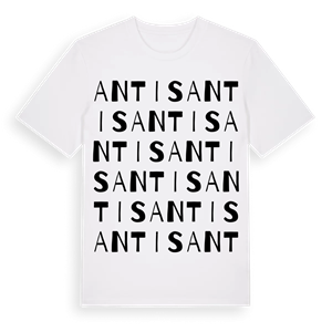 Antis ordlek t-shirt – ekologisk bomull t-shirt från Pinshirt