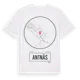 White t-shirt med Antnäs t-shirt