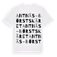 Antnäs-Börstskäret ordlek t-shirt