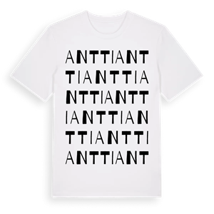 Antti ordlek t-shirt – ekologisk bomull t-shirt från Pinshirt