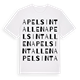 Apelsintallen ordlek t-shirt