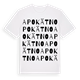 Apokätno ordlek t-shirt