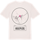 Vintage White t-shirt med Arjeplog t-shirt