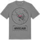 Mid Heather Gray t-shirt med Arvidsjaur t-shirt