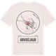 Vintage White t-shirt med Arvidsjaur t-shirt