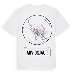 Arvidsjaur t-shirt – ekologisk bomull t-shirt från Pinshirt