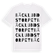 Bäcklundstorpet ordlek t-shirt