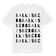 Balkisberg ordlek t-shirt