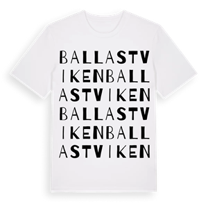 Ballastviken ordlek t-shirt – ekologisk bomull t-shirt från Pinshirt
