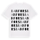 Banfors ordlek t-shirt