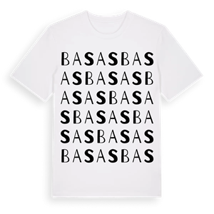 Basas ordlek t-shirt – ekologisk bomull t-shirt från Pinshirt