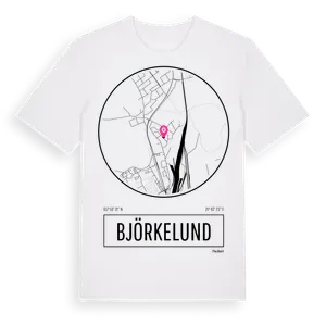 Björkelund t-shirt – ekologisk bomull t-shirt från Pinshirt