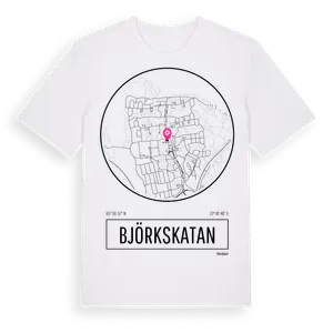 Björkskatan t-shirt – ekologisk bomull t-shirt från Pinshirt