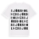 Björnholmen ordlek t-shirt