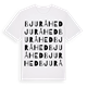 Bjuråhed ordlek t-shirt