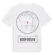 White t-shirt med Bodforsen t-shirt