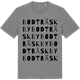 Mid Heather Gray t-shirt med Bodträskby ordlek t-shirt