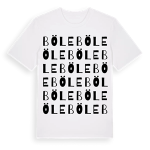 Böle ordlek t-shirt – ekologisk bomull t-shirt från Pinshirt