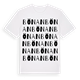 Bönan ordlek t-shirt