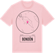 Pink Cotton t-shirt med Bondön t-shirt