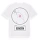 White t-shirt med Bondön t-shirt