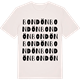 Vintage White t-shirt med Bondön ordlek t-shirt