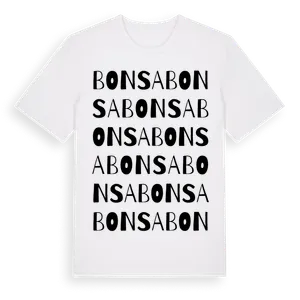 Bonsa ordlek t-shirt – ekologisk bomull t-shirt från Pinshirt