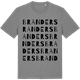 Mid Heather Gray t-shirt med Branders ordlek t-shirt