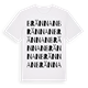 Brännan ordlek t-shirt