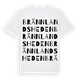 Brännlandsheden ordlek t-shirt