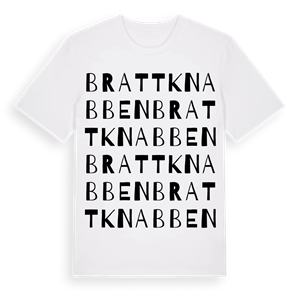 Brattknabben ordlek t-shirt – ekologisk bomull t-shirt från Pinshirt