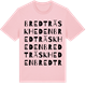 Pink Cotton t-shirt med Bredträskheden ordlek t-shirt