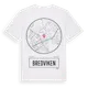 White t-shirt med Bredviken t-shirt