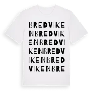 Bredviken ordlek t-shirt – ekologisk bomull t-shirt från Pinshirt