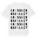 Brissbergsfallet ordlek t-shirt