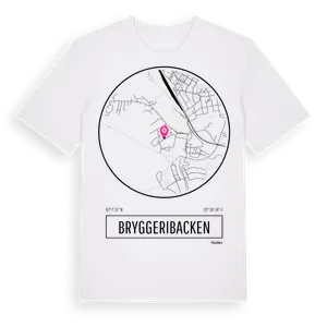 Bryggeribacken t-shirt – ekologisk bomull t-shirt från Pinshirt