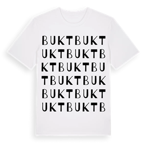 Bukt ordlek t-shirt – ekologisk bomull t-shirt från Pinshirt