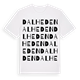 Dalheden ordlek t-shirt