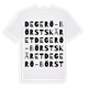 Degerö-Börstskäret ordlek t-shirt