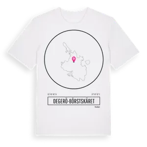 Degerö-Börstskäret t-shirt – ekologisk bomull t-shirt från Pinshirt