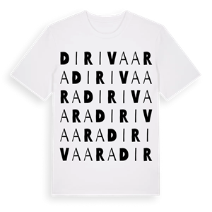 Dirivaara ordlek t-shirt – ekologisk bomull t-shirt från Pinshirt