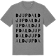 Mid Heather Gray t-shirt med Djupdal ordlek t-shirt
