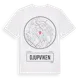 White t-shirt med Djupviken t-shirt