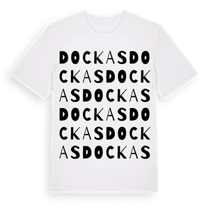 Dockas ordlek t-shirt – ekologisk bomull t-shirt från Pinshirt