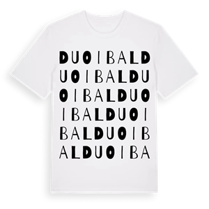 Duoibal ordlek t-shirt – ekologisk bomull t-shirt från Pinshirt